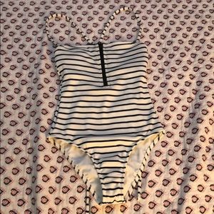 Target brand striped one piece.